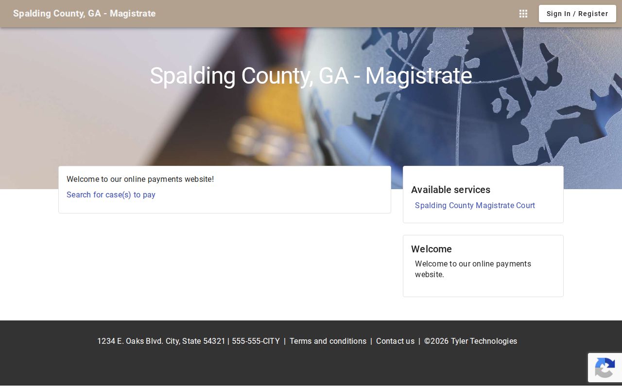 Spalding County warrant records Magistrate order warning
