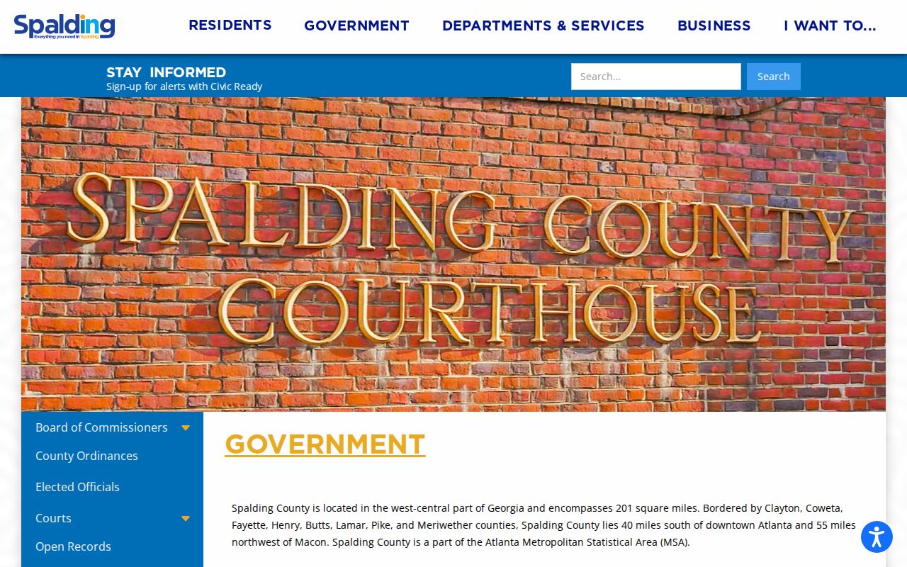 Spalding County warrant records official courthouse gateway